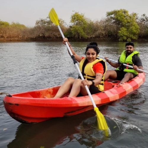 kayaking in goa