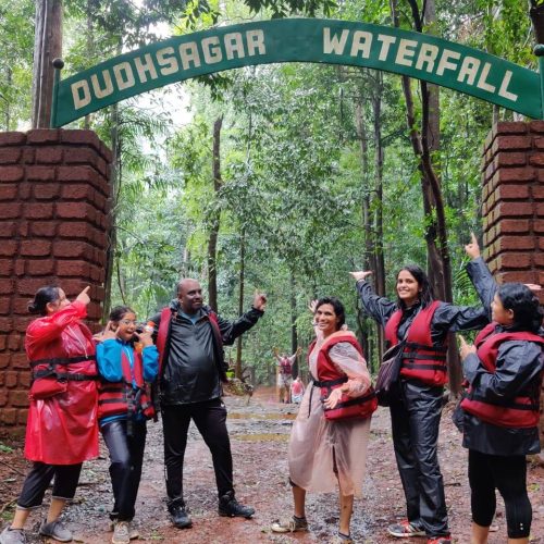 dudhsagar waterfall in goa